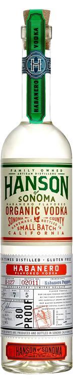Hanson Organic Habanero Vodka 750ml