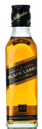 Johnnie Walker Black Blended Scotch Whisky 200ml