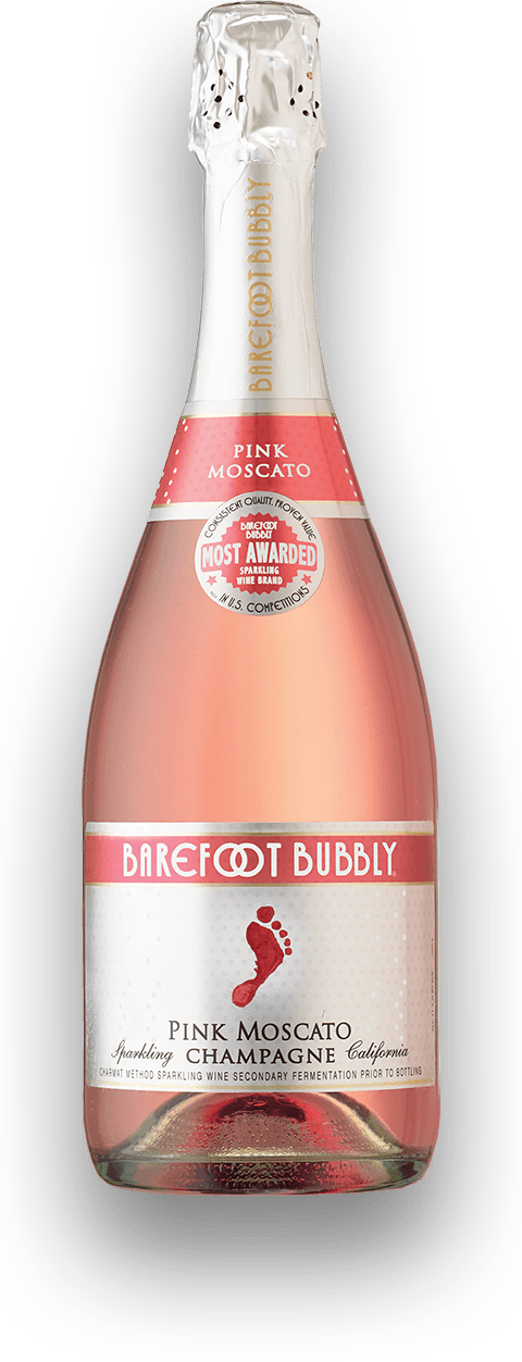 Barefoot Bubbly Pink Moscato 750ml