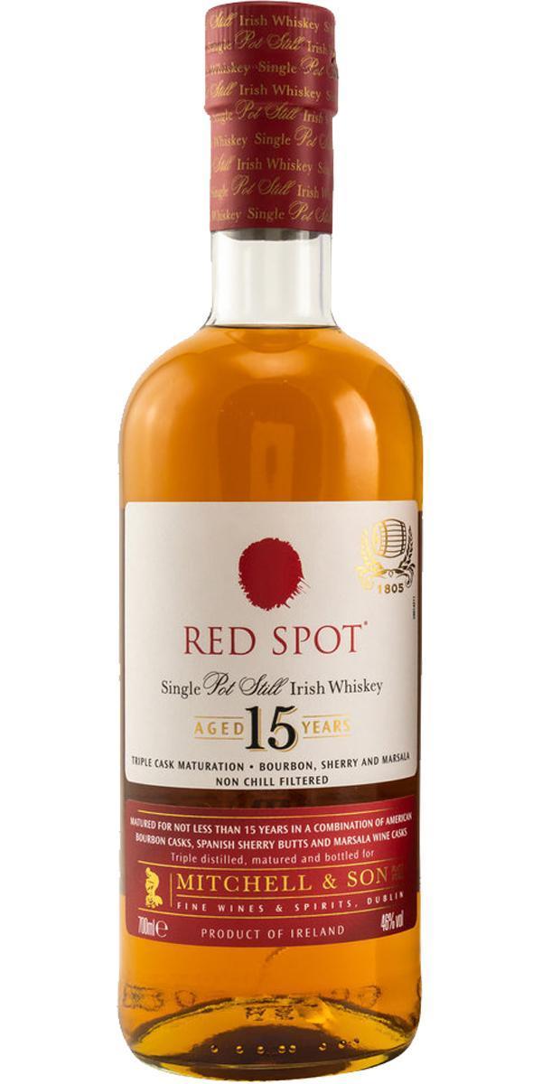 Red Spot Irish Whiskey 15 Year Old 750ml-0
