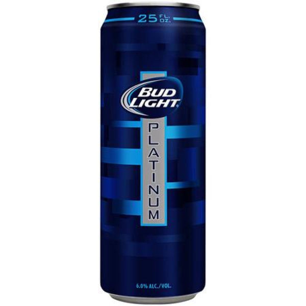 Bud Light Platinum 25oz Can