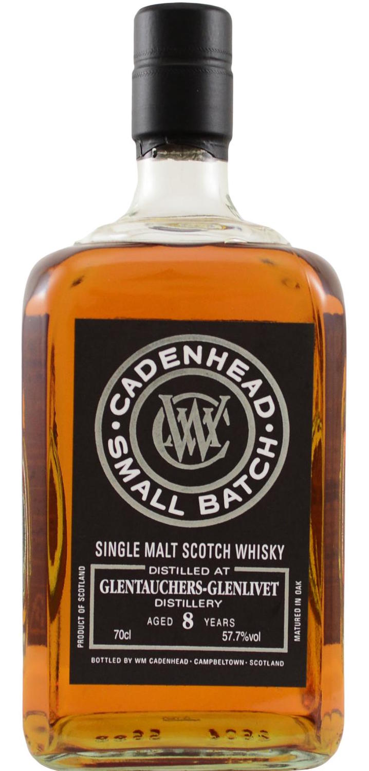 Cadenhead Glentauchers-Glenlivet Single Malt Whiskey 8 Year Old