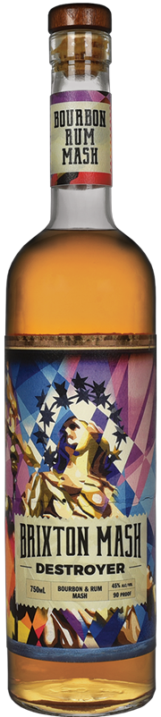 John Drew Brixton Mash Destroyer Bourbon & Rum Mash 750ml