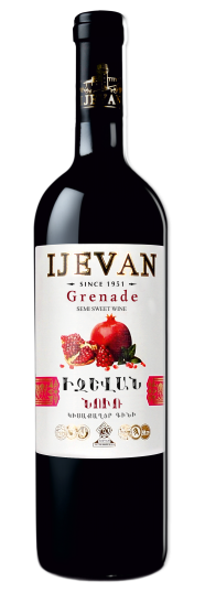Ijevan Grenade Pomegranate Semi Sweet 750ml