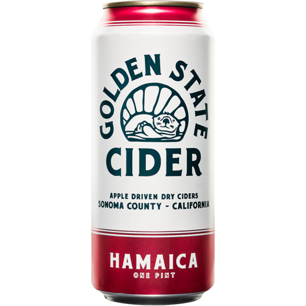 Golden State Jamaica Hibiscus Cider 16oz 4pk Cans