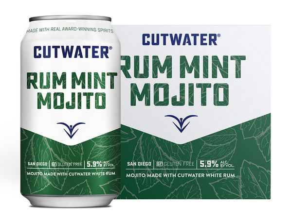 Cutwater Spirits Rum Mint Mojito 4pk