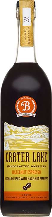 Crater Lake Hazelnut Espresso Vodka 750ml