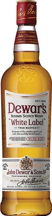 Dewar's White Label Blended Scotch Whisky 750ml