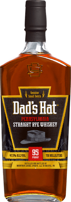 Dad's Hat Pennsylvania Straight Rye 4yr Whiskey 750ml