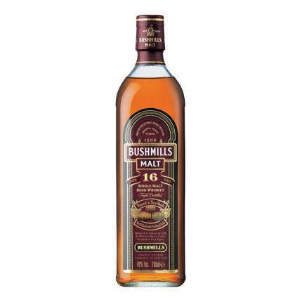 Bushmills 16 Year Old Irish Single Malt Whiskey 750ml