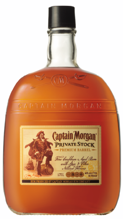 Captain Morgan Private Stock Rum 1.75L – Mission Liquor