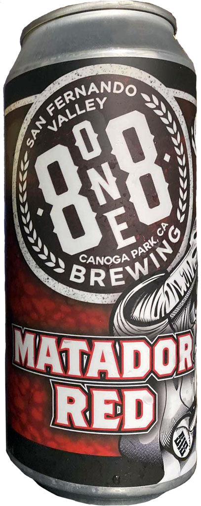 8one8 Matador Red 16oz Can
