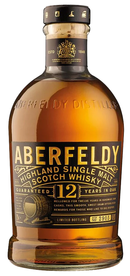 Aberfeldy 12 Year Old Single Malt Whisky 80 Proof 750ml