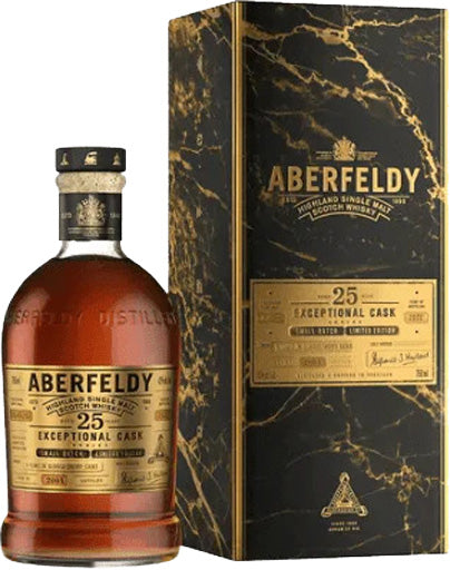 Aberfeldy 25 Year Old Exceptional Cask Single Malt Whisky 86 Proof 750ml