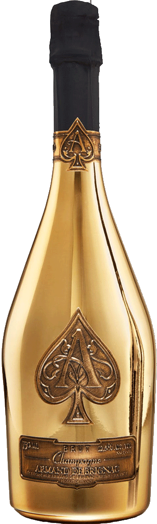 Armand de Brignac Ace of Spades Gold Brut 750ml – Mission Wine Armand de Brignac Ace of Spades Gold Brut 750ml – Mission Wine