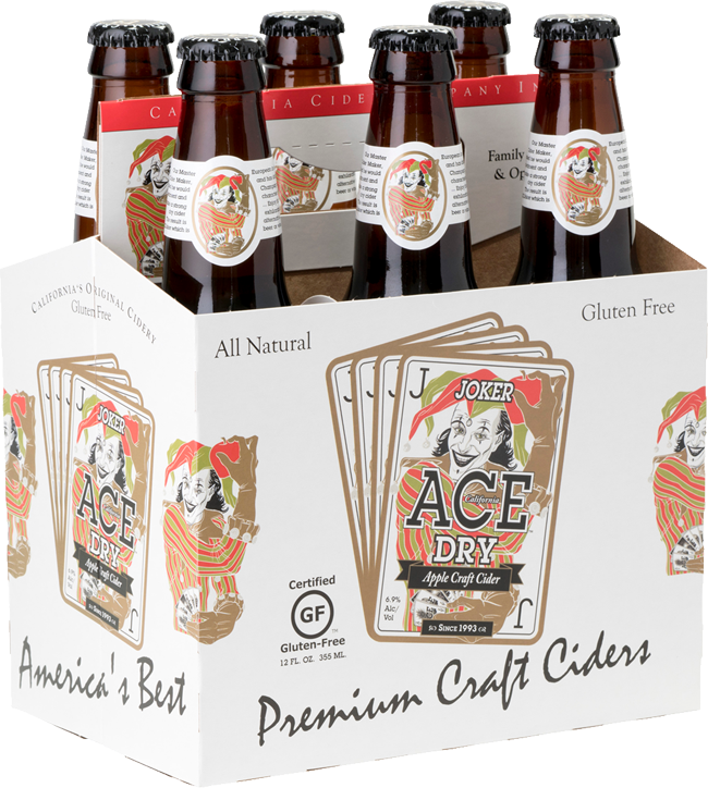 Ace Joker Hard Dry Cider 6pk Cans – Mission Liquor