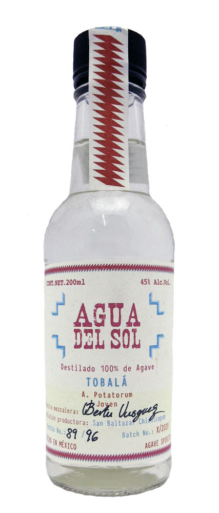Agua Del Sol Tobala Destilado de Agave 200ml