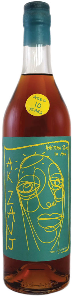Ak Zanj 10 Year Old Haitian Rum 750ml