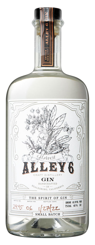 Alley 6 Harvest Gin 750ml