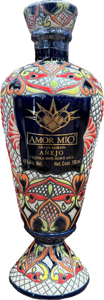 Amor Mio Tequila Anejo Ceramic 750ml – Mission Wine & Spirits