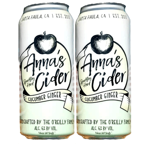 Anna's Cucumber Ginger Cider 4pk