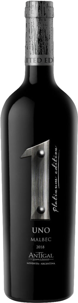 Antigal Uno Malbec Platinum 2018 750ml