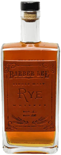 Barber Lee Single Malt Rye Whiskey 750ml