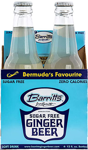 Barritt's Ginger Beer Sugar Free 4pk Bottles