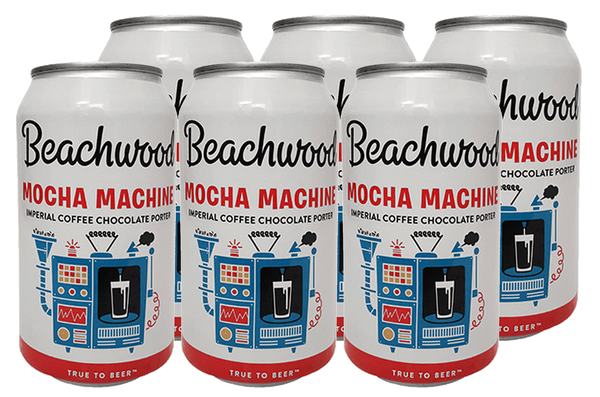 Beachwood Mocha Machine 4pk Cans