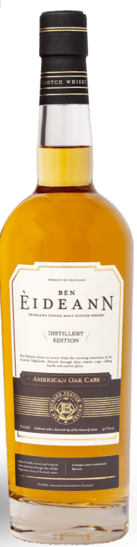 Ben Eideann Distillery Edition American Oak Cask Single Malt 750ml