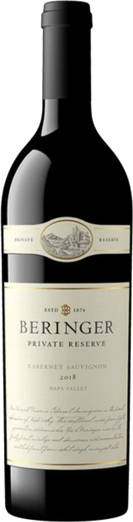 Beringer Private Reserve Cabernet Sauvignon 2018 750ml