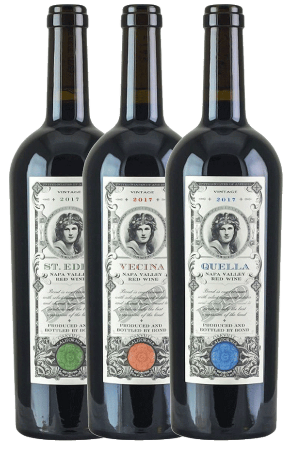 Bond Terroir Quella, Vecina, St. Eden 2017 3pk