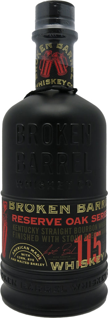 Broken Barrel Bourbon Belching Beaver Imperial Stout Finish Cask Strength Bourbon 750ml