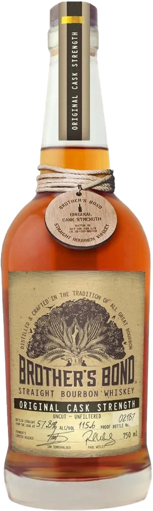 Brother's Bond Cask Strength Straight Bourbon Whiskey 750ml