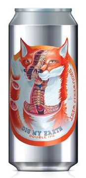 Brouwerij West Dig My Earth DIPA 16oz Can