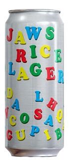 Brouwerij West Jaws Rice Lager 16oz Can