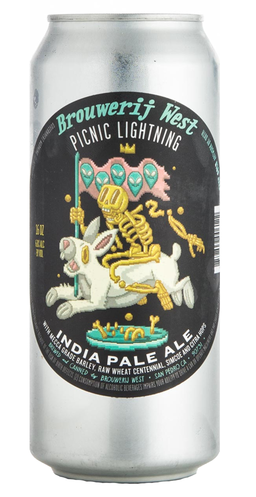 Brouwerij West Picnic Lightning Hazy IPA 16oz Can