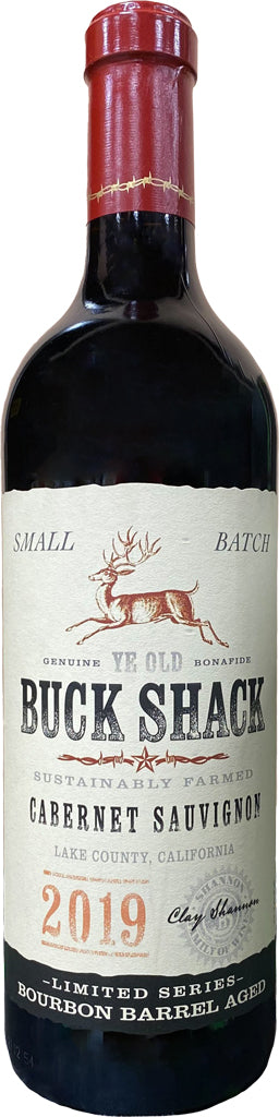 Buck Shack Bourbon Barrel Cabernet Sauvignon 750ml