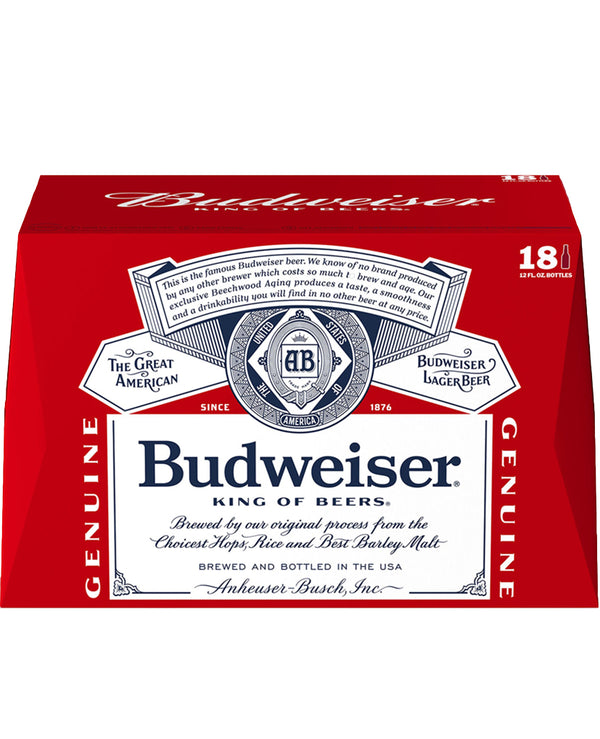 Budweiser 18pk Btls