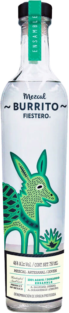 Burrito Fiestero Artesanal Durango Ensamble Mezcal 750ml