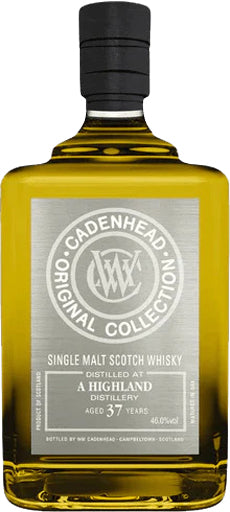Cadenhead Highland Single Malt Whiskey 37 Year Old 750ml – Mission