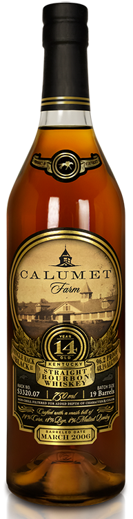 Calumet Single Rack Black Bourbon 14Yr 750ml