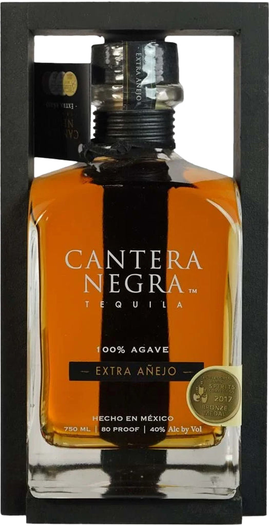 Cantera Negra Tequila Extra Anejo 750ml