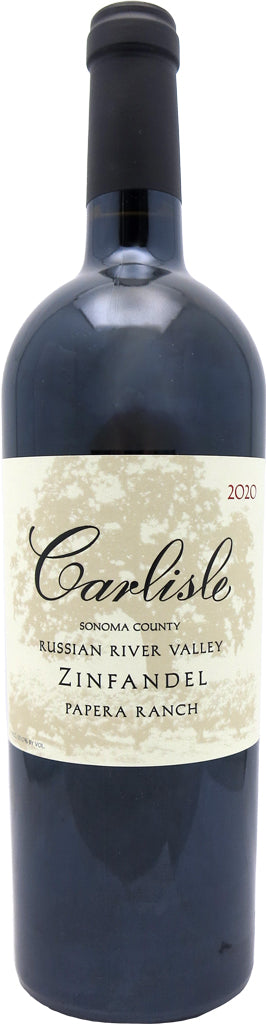 Carlisle Zinfandel Papera Ranch Russian River Valley 2020 750ml