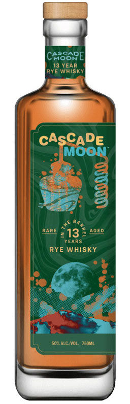 Cascade Moon Rare Aged 13 Year Old Rye Whisky 750ml