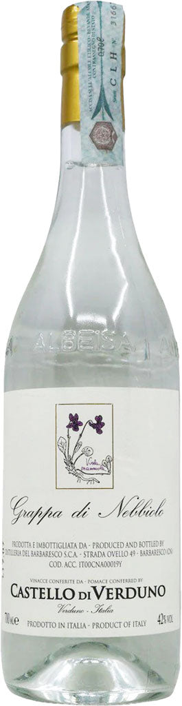Castello Di Verduno Grappa di Nebbiolo 700ml