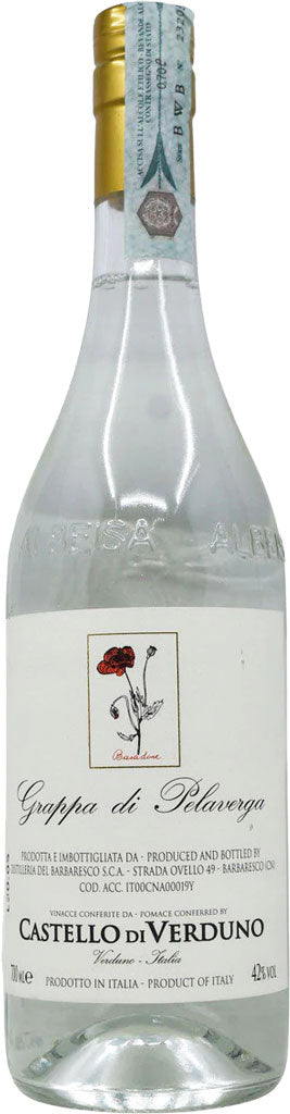 Castello Di Verduno Grappa di Pelaverga 700ml