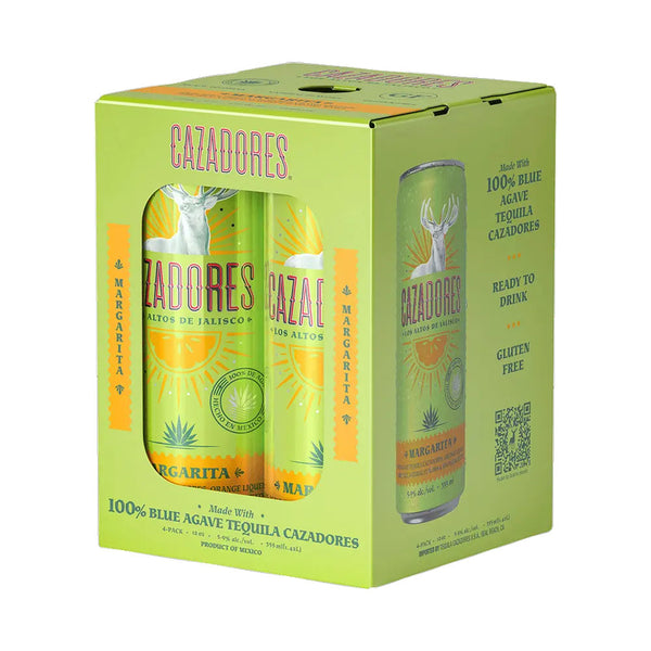 Cazadores Cocktail Margarita 4pk Cans