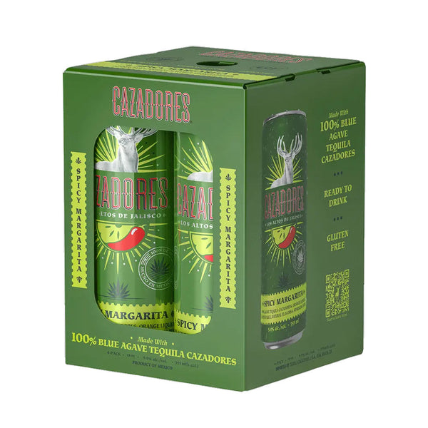 Cazadores Cocktail Spicy Margarita 4pk Cans