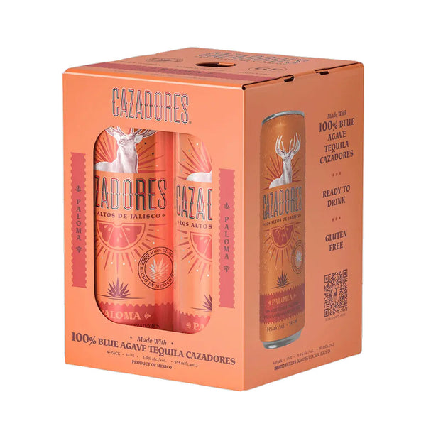 Cazadores Cocktail Paloma 4pk Cans